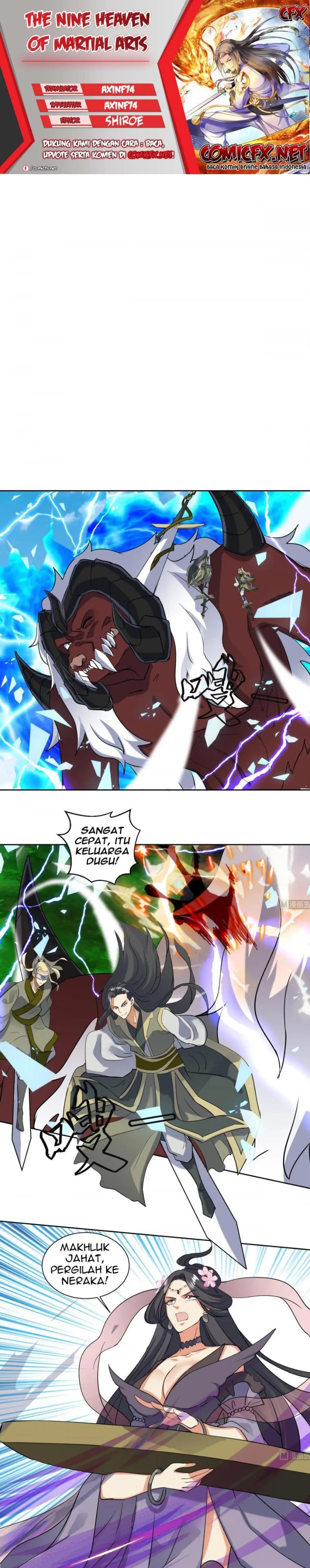 The Nine Heaven of Martial Arts Chapter 189 Gambar 1